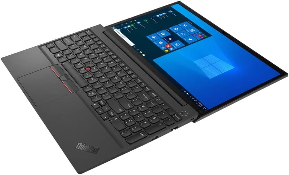 Lenovo ThinkPad E15 G2 Black Laptop (Intel i7-1165G7 4-Core, 8GB RAM, 512GB SSD, Intel Iris Xe, 15.6" Full HD (1920x1080), Fingerprint, WiFi, Bluetooth, Webcam, HDMI, Win 10 Pro) - Black - Image 3