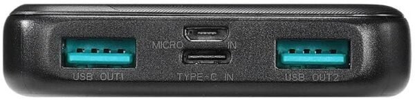 Joyroom JR-T016 Dazzling Series 12W Power Bank 10000mAh-Black|12 Months Warranty - Black - Image 6