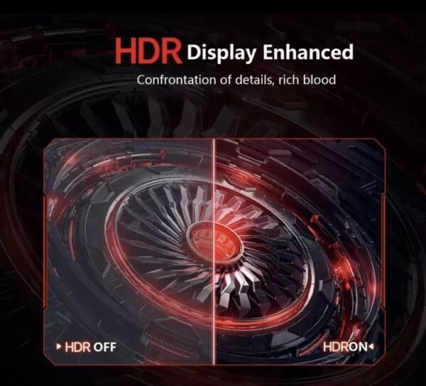 Xiaomi Gaming Monitor G24i, FHD 1920×1080 99% sRGB, Fast IPS 180Hz 1ms, AMD Freesync, 178 Viewing Angle, HDMI 2.0 ×1 DP 1.4×1, Black|1 year manufacturer warranty - Image 3