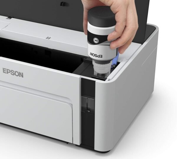 EPSON EcoTank M1120 A4 Monochrome printer, WiFi connected for fast and reliable document printing, white - Image 4