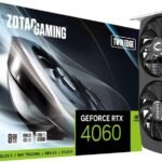 ZOTAC GAMING GeForce RTX 4060 Twin Edge 8GB GDDR6 Graphics Card Black