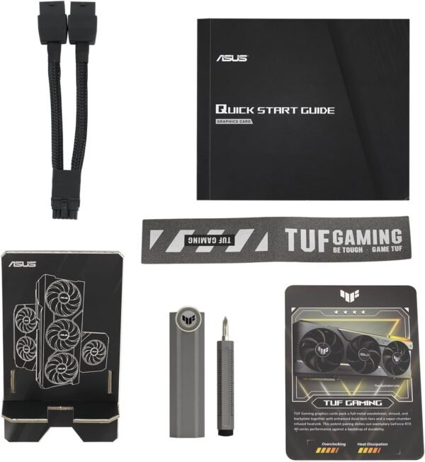 Asus TUF Gaming GeForce RTX 4070 Ti SUPER OC Graphic Card - 16GB GDDR6X, 2x HDMI, 3x DP, 3 Years Local Warranty - Image 2