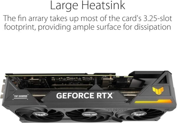 Asus TUF Gaming GeForce RTX 4070 Ti SUPER OC Graphic Card - 16GB GDDR6X, 2x HDMI, 3x DP, 3 Years Local Warranty - Image 18