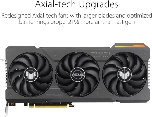 Asus TUF Gaming GeForce RTX 4070 Ti SUPER OC Graphic Card - 16GB GDDR6X, 2x HDMI, 3x DP, 3 Years Local Warranty - Image 19