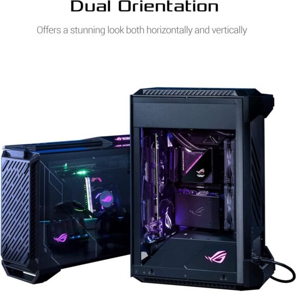 ASUS ROG Z11 Mini-ITX-DTX Gaming Case - Black - Image 2