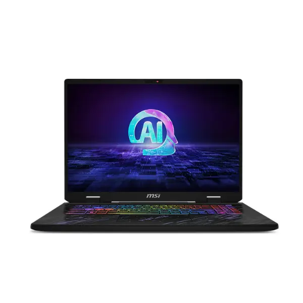 MSI Pulse 17 AI C1VGKG Gaming Laptop Intel Core Ultra 9 185H 1TB SSD 16GB Ram NVIDIA GeForce RTX 4070 8GB 17" Inch QHD Win.11 - Black