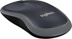 Logitech M185 Wireless Mouse - Swift Grey" )