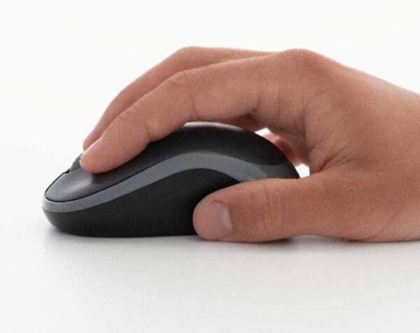 Logitech M185 Wireless Mouse - Swift Grey" ) - Image 3
