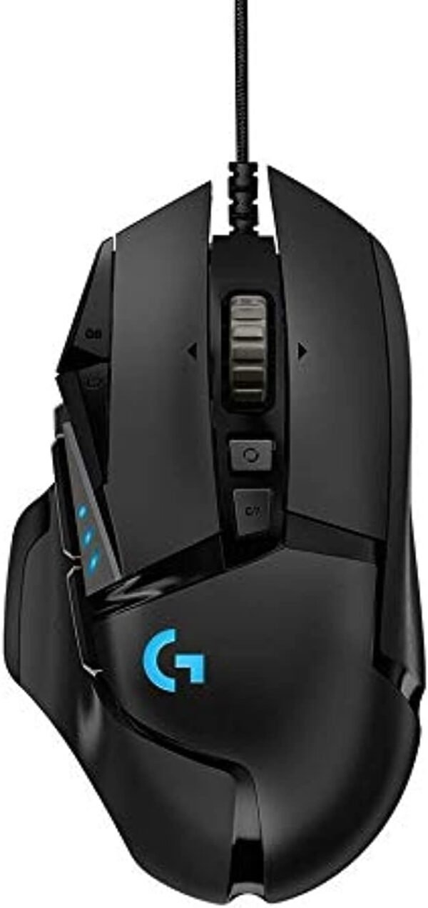 Logitech G502 Gaming Mouse HERO High Performance with 16K Sensor - Customized Lighting