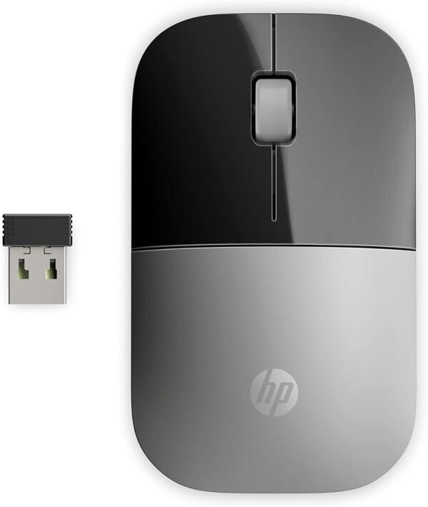 HP Z3700- Wireless Mouse Silver (USB, 1200 DPI, Ambidextrous) - Image 2