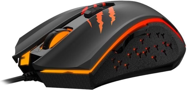HAVIT GAMENOTE MS1027 Rainbow LED Gaming Mouse - 6 Buttons, 2400 dpi - 2725605868814 - Image 3