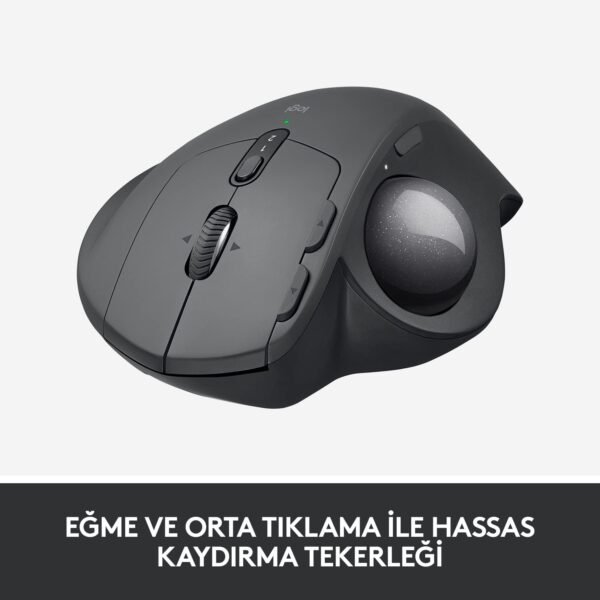 Logitech MX Ergo Advanced Wireless Trackball/Mouse - Graphite" ) - Image 3