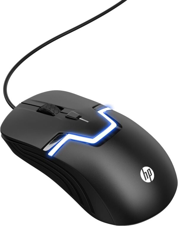 Hp wired rgb gaming mouse high performance mouse with optical sensor, 3 buttons, 7 color led for computer notebook laptop office pc home - Image 3