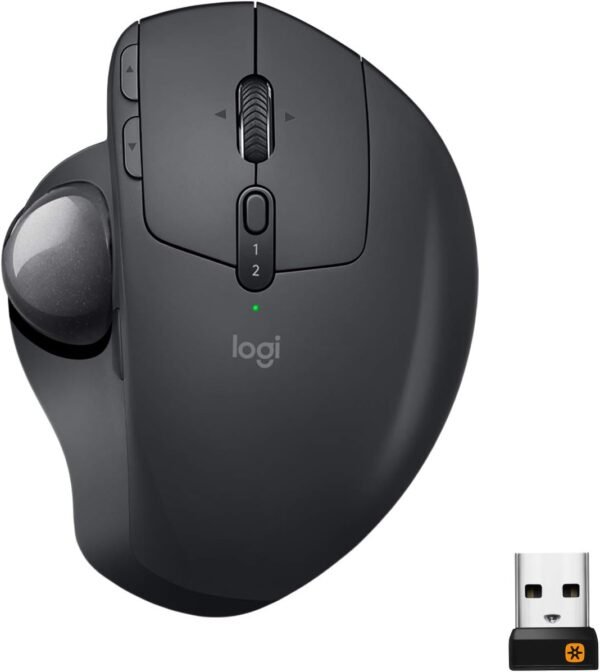 Logitech MX Ergo Advanced Wireless Trackball/Mouse - Graphite" )