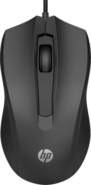 HP Wired Mouse 1000-4QM14AA - Black" )