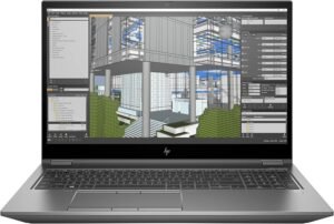 HP ZBook Fury 15 G8 Corei7-11850H – 64 G Ram -512 SSD – NVIDIA RTX™ A2000