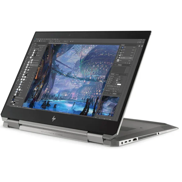 HP ZBook Studio G5 x360(120Hz)- Xeon E2176M- 32GB Ram DDR4- 512GB SSD M.2- NVIDIA Quadro P1000 4GB - Image 2
